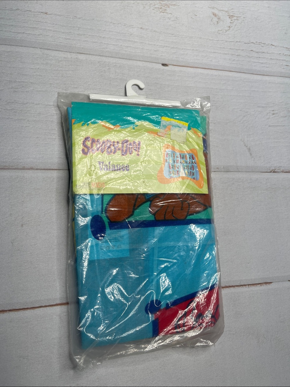 Vtg Scooby-Doo Valance New Pop Art USA Made Window Covering Bedroom Cartoon y2K